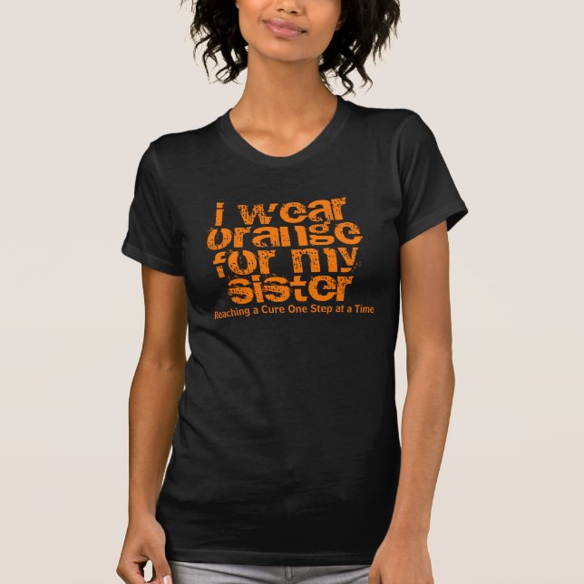 Personalised Charitable Cause Ladies Twofer Shirt (Front)