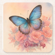 Personalised Charming Watercolor Pink Flower Chic