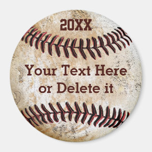 Personalised CHEAP Baseball Gifts for Players Magnet