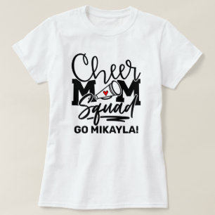 Personalised Cheer Mum Squad T-Shirt