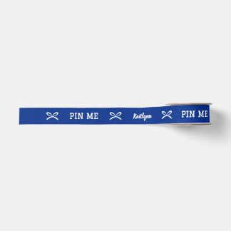 Personalised Cheer Pin Me Ribbon Cute Bow Custom Grosgrain Ribbon