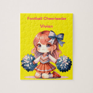Personalised Cheerleader Jigsaw Puzzle