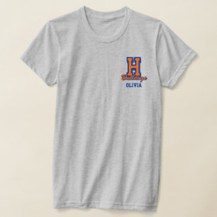 Personalised Cheerleader Name, Custom Cheer T-Shir T-Shirt