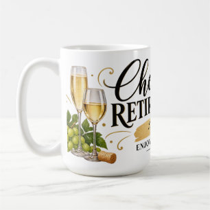 Personalised Cheers to Retirement Mug