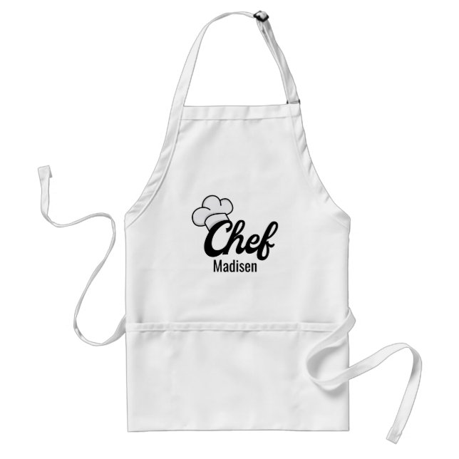Personalised Chef Cook Standard Apron (Front)