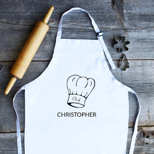 Personalised Chef Hat Kids Apron