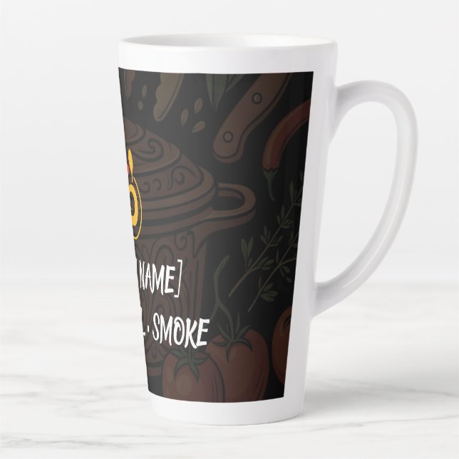 Personalised Chef Latte Mugs & Cups Gift (Right)