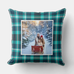  Personalised Cherish the Season Plaid  Cushion