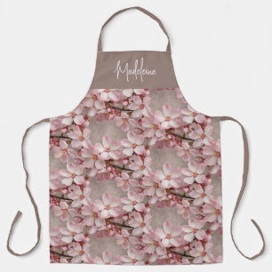 Personalised Cherry Blossom Apron