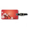 Personalised Cherry Blossom Luggage Tag w/ leather