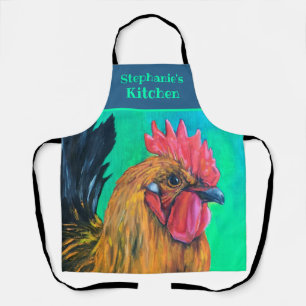 Personalised Chicken Farm  Apron