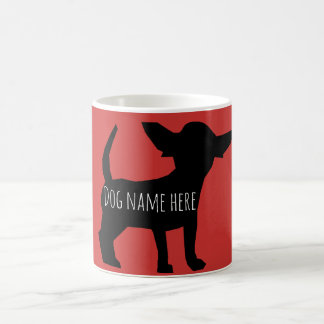 Personalised chihuahua chiweenie puppy mug w/ name