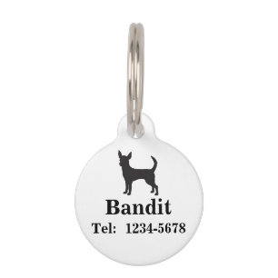 Personalised Chihuahua Dog Pet Tag