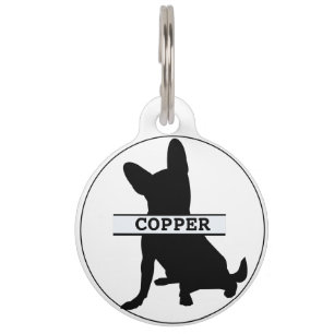 Personalised Chihuahua Round Pet Tag