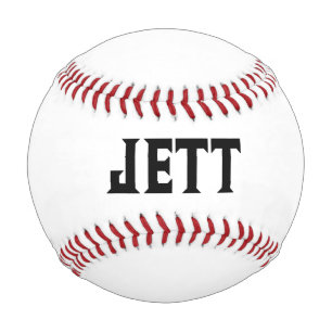 Personalised Child Name  Baseball