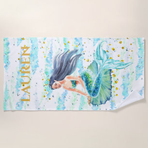 Personalised Children's Beach Towel