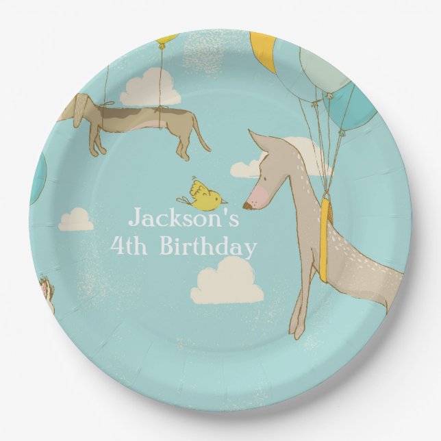 Personalised Children's Birthday Plates (Front)