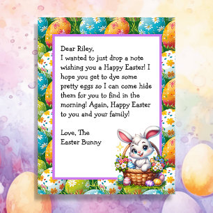 Personalised Children's Letter from Easter Bunny