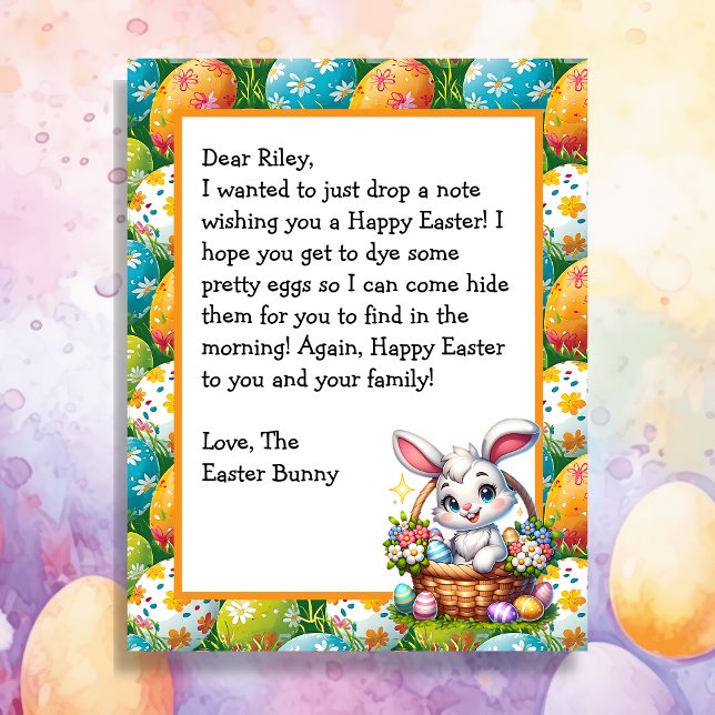 Personalised Children's Letter from Easter Bunny (Creator Uploaded)