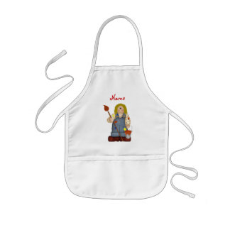 Personalised Child's Paint Kids Apron