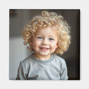 Personalised Child's Photo Refrigerator  Magnet