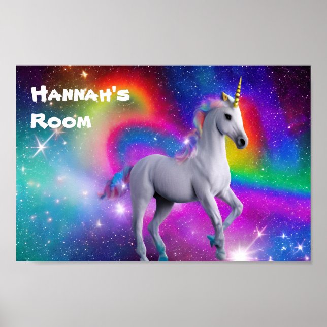 Personalised Child's room Poster (Front)