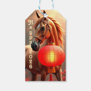 Personalised Chinese new year 2026 Gift Tags