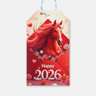 Personalised Chinese new year 2026 Gift Tags