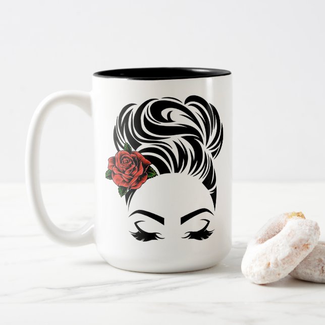 Personalised chingona mug with Name (With Donut)
