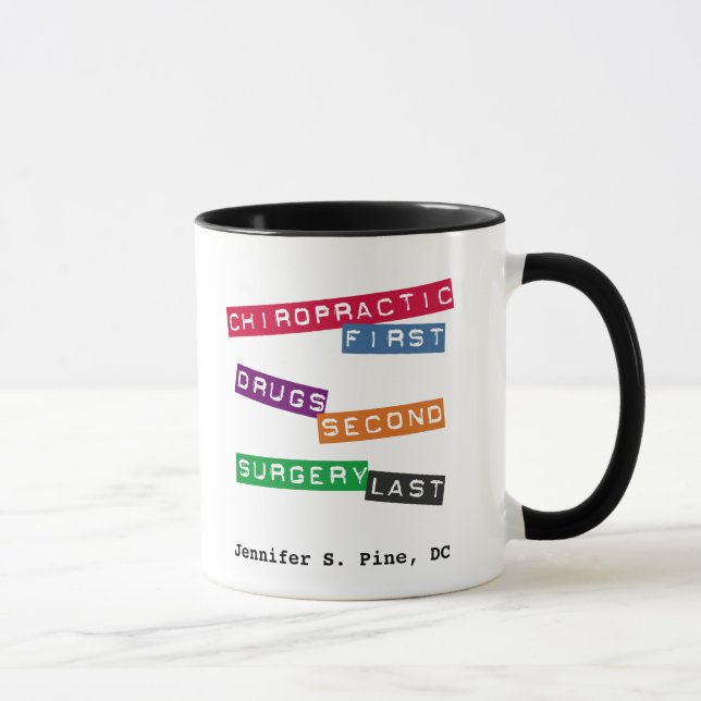 Personalised Chiropractor Mug (Right)