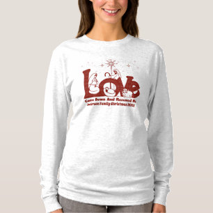 Personalised Christian Family Christmas Nativity T-Shirt