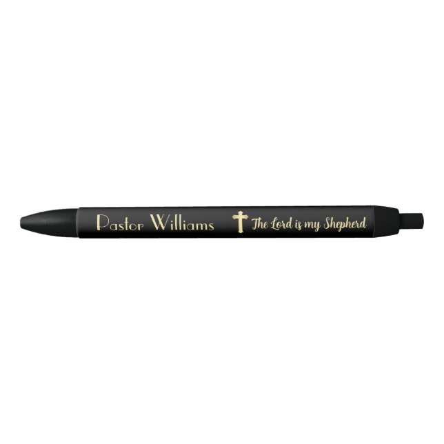 Personalised Christian Ink Pen with Bible Verse (Front)