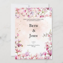 Personalised Christian Wedding Invitation