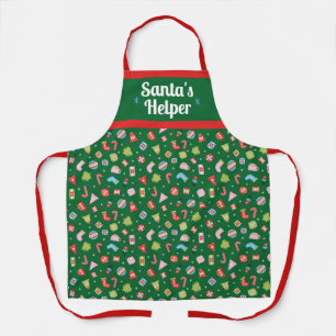Personalised Christmas All-Over Print Apron