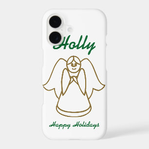 Personalised Christmas Angel Phone Case