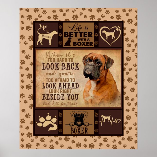 Personalised Christmas Blanket, Life Is Better Wit Poster (Front)