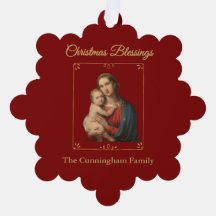 Personalised Christmas Blessings