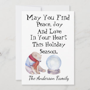 Personalised Christmas Card