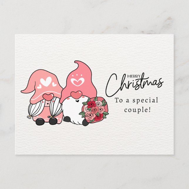 Personalised Christmas Card For Couples Funny (Front)