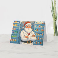 Personalised Christmas Card for Pharmacist