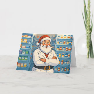 Personalised Christmas Card for Pharmacist