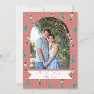 Personalised Christmas Card - Nutcracker