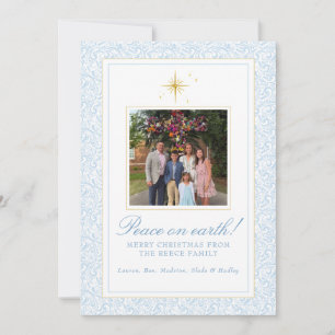 Personalised Christmas Card with Family Photo