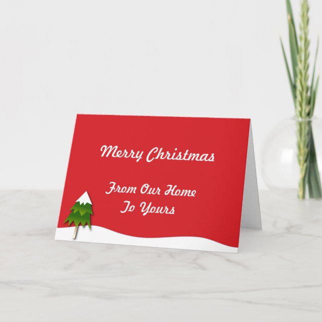 Personalised Christmas Cards (Front)