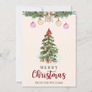 Personalised Christmas Cards Custom Christmas Card