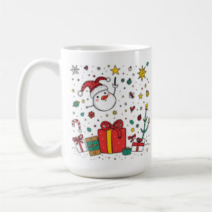 personalised Christmas classic mug