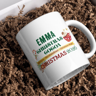 Personalised Christmas Cocoa Mug for Kids