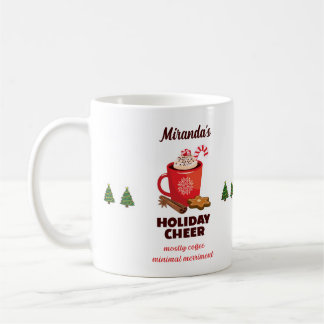 Personalised Christmas Coffee Lover Coffee Mug
