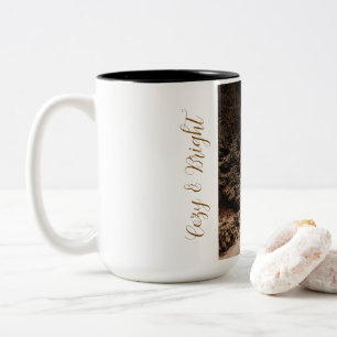 Personalised Christmas Coffee Mug with Name