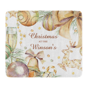 Personalised Christmas Cutting Board Ornament